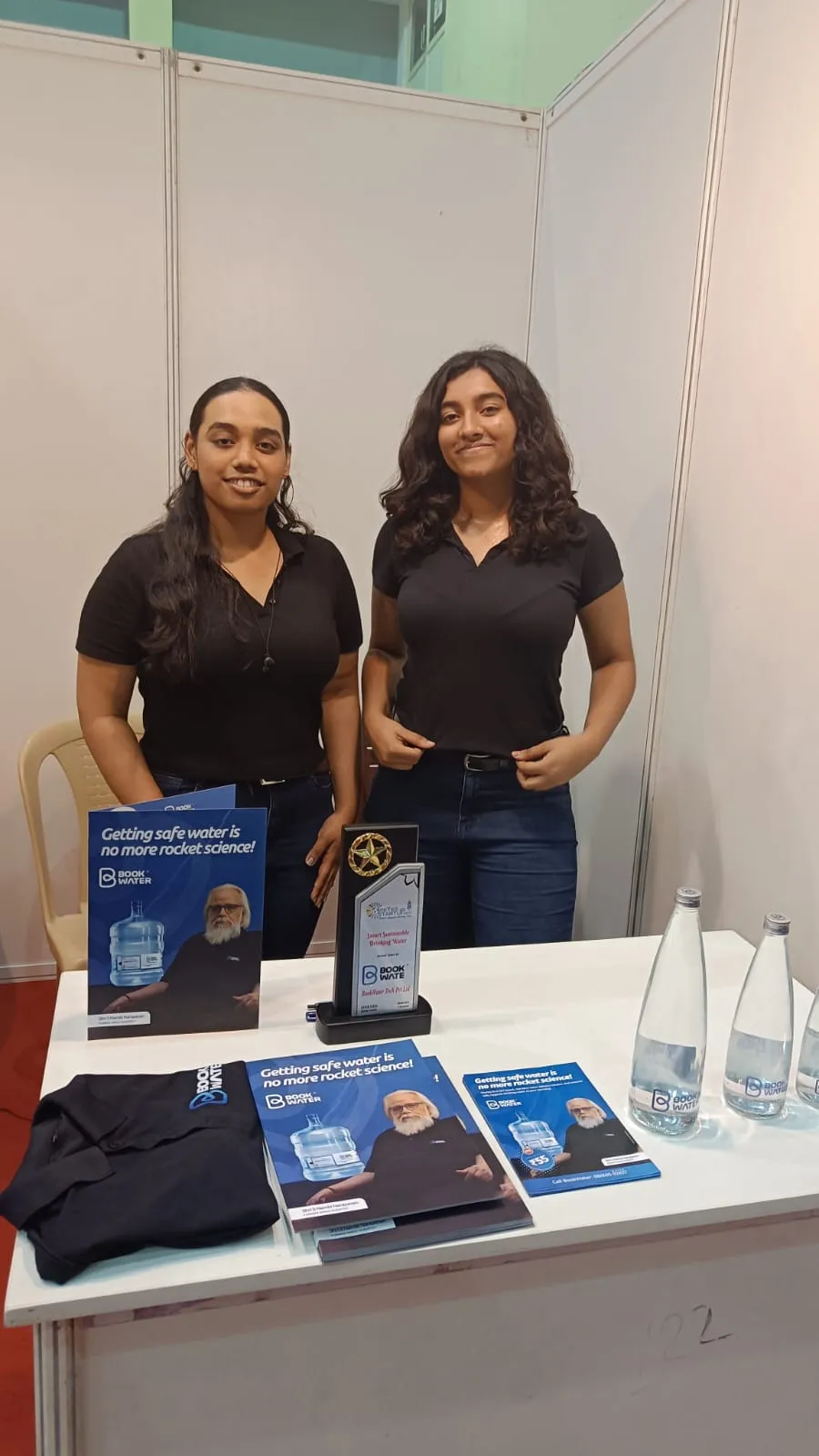 BookWater at conferences 1