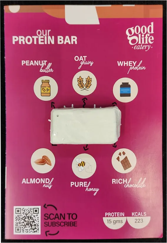 Good Life Eatery protein bar 1