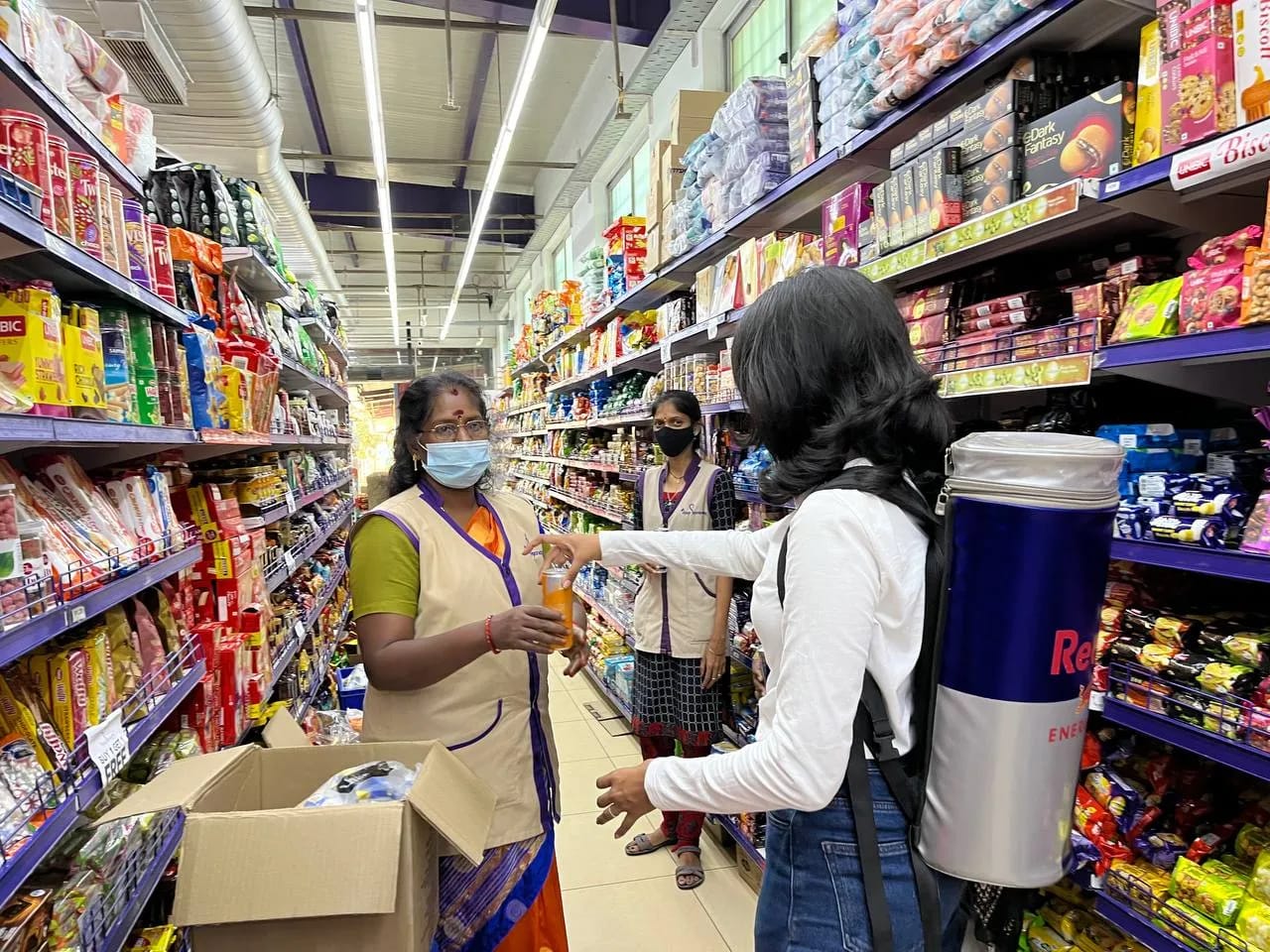 Red Bull sampling 4