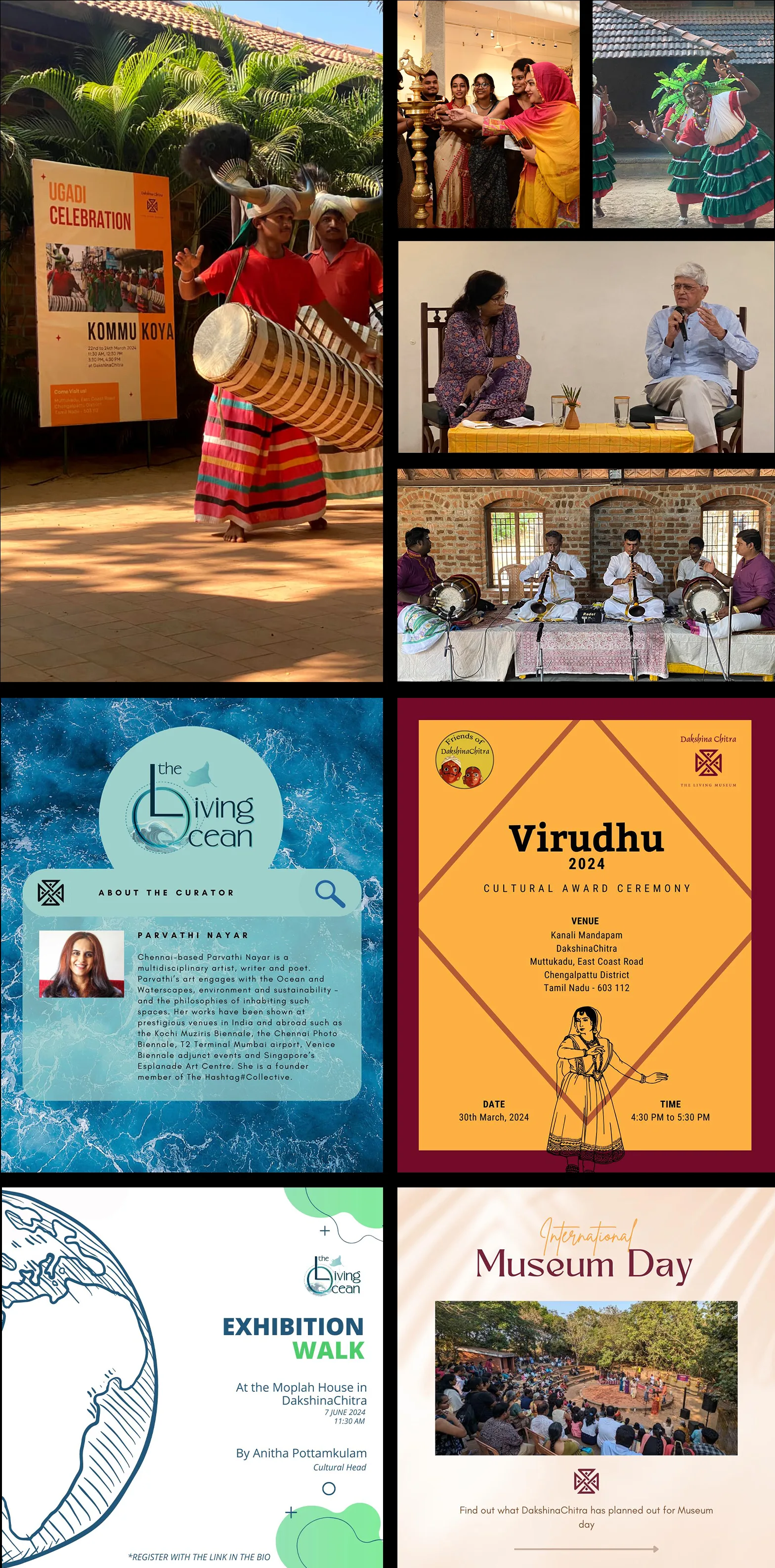 DakshinaChitra festivals, performances and museum talks