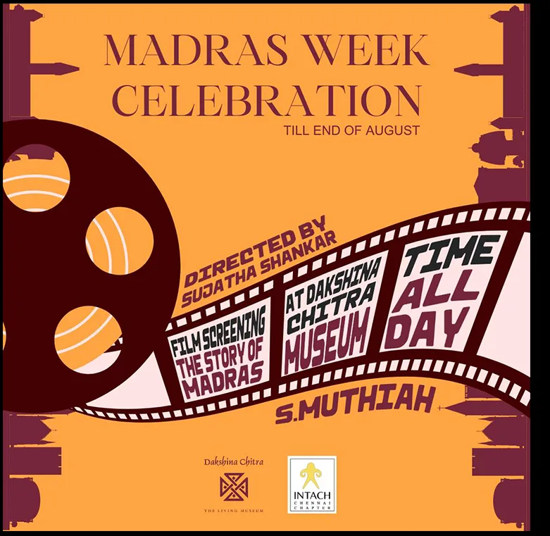 Madras Week Celebration film screening poster