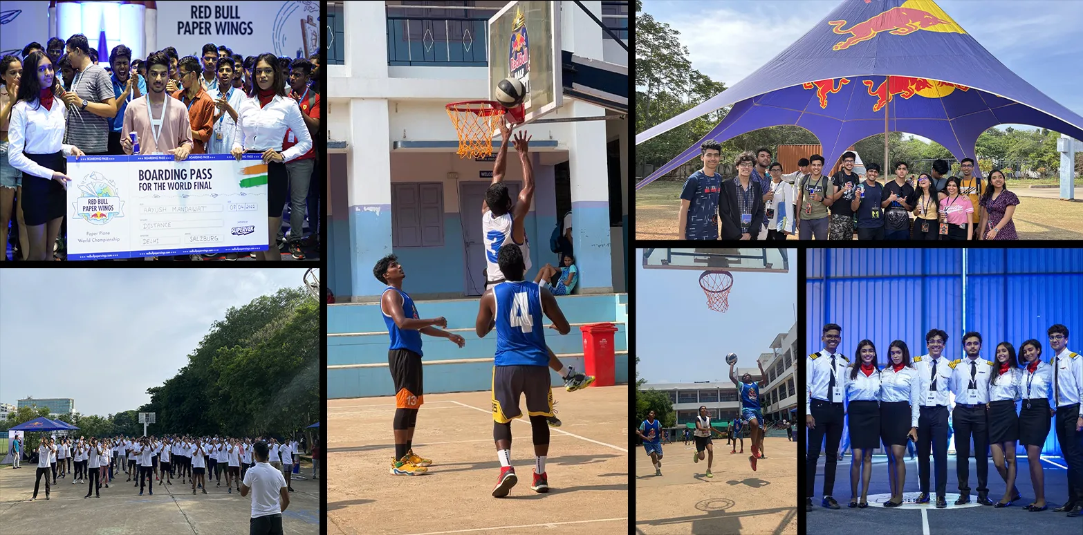 Red Bull Paper Wings, basketball and event activations