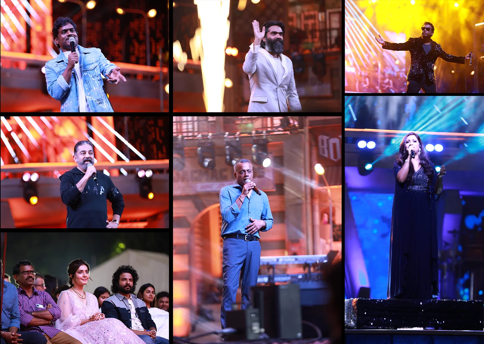 Vendhu Thanindhathu Kaadu audio launch performances